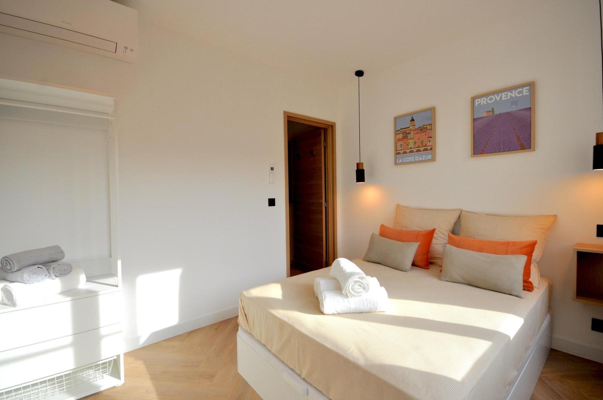 Monaco # Menton - 6 Persons - 2 Bedrooms - Full Renovated - Private Parking - Hypercenter - Clim - Beach And Sun Extérieur photo
