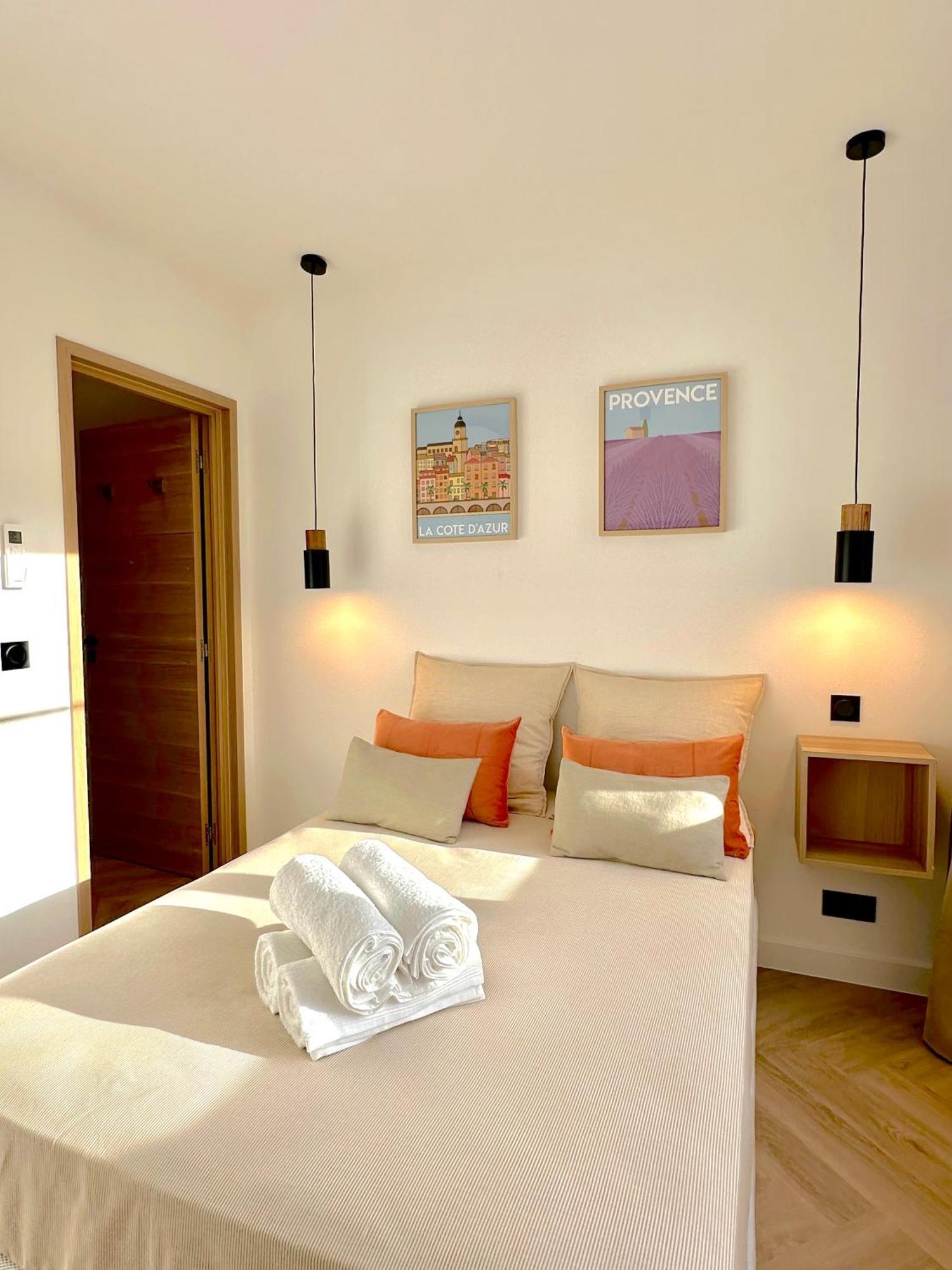 Monaco # Menton - 6 Persons - 2 Bedrooms - Full Renovated - Private Parking - Hypercenter - Clim - Beach And Sun Extérieur photo